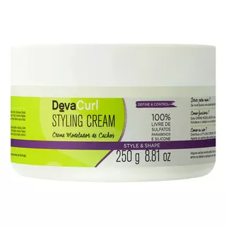 Creme Modelador De Cachos 250g - Deva Curl -  Styling Cream