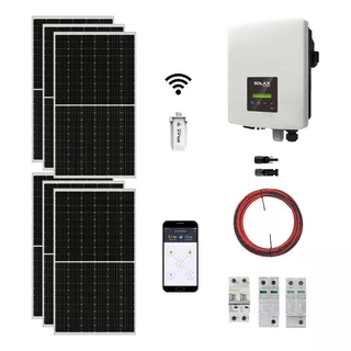 Kit Solar On Grid 300kwh Mes Inversor Inyección A Red