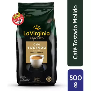 La Virginia Espresso Cafe Tostado Molido X 500 Gr