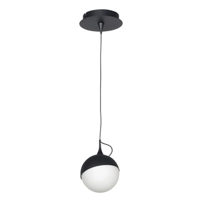 Colgante Lio 20801 Led 1x6w Dim Negro