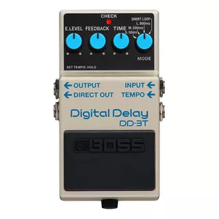 Pedal De Efecto Boss Digital Delay Dd-3t  Blanco