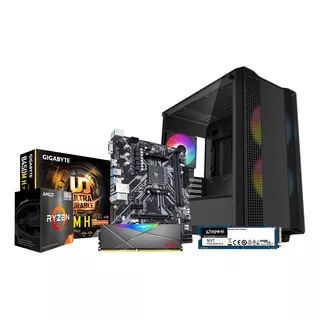 Cpu Gamer Ryzen 5 5600g 8gb Ram Ssd 500gb M.2nvme 80+bronze