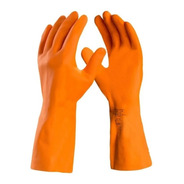 Luva Proteção Reforçada Max Orange Látex Danny Da208d