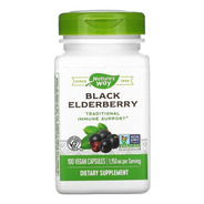 Black Elderberry (sabugueiro) Importado 1150mg - 100 Caps
