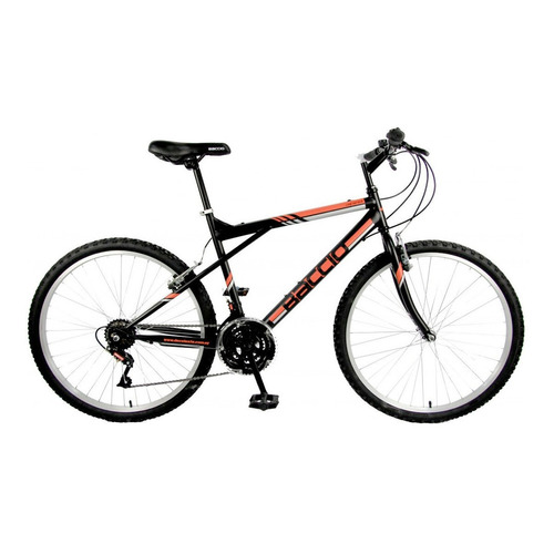 Bicicleta Baccio Alpina Man Rodado 26 Color Negro/Naranja