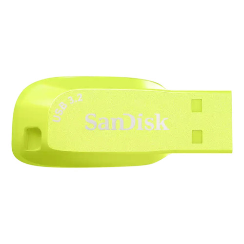 Pendrive Sandisk Ultra Shift 32gb USB 3.2 Gen 1 100 Mb/s plastico color Amarillo