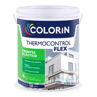 Colorin Thermocontrol Flex Frentes Impermeabilizante X 20 Litros Color Blanco