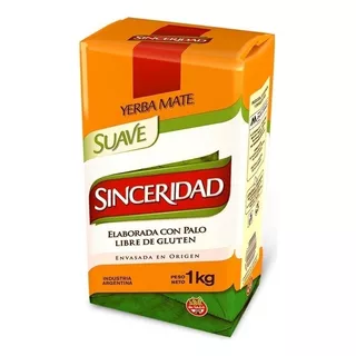 Yerba Mate Sinceridad Suave 1kg