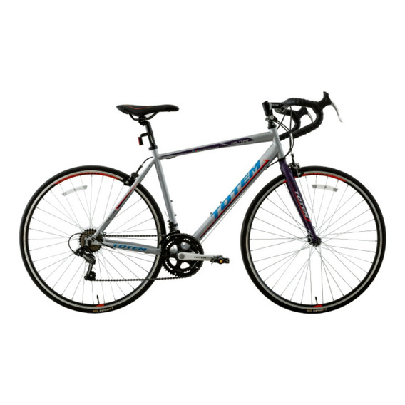 Bicicleta De Ruta Totem Volture Talla 700*50 Azul Color Gris Tamaño del cuadro 50 cm