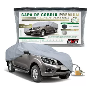 Capa De Carro Impermeavel Marca Hws Forro Total Cadeado Xgg