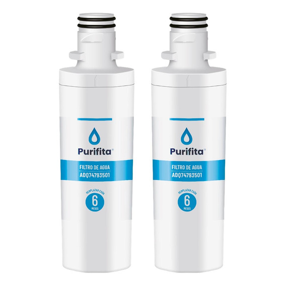 Filtro De Agua Para Refrigerador LG Purifita Adq74793501 X 2