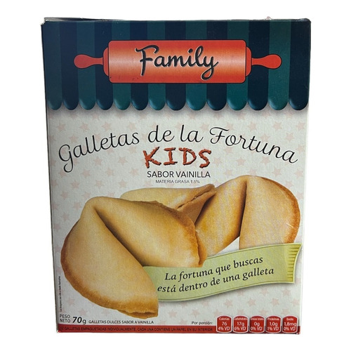 Galletas De La Fortuna Kits 70 G - Family