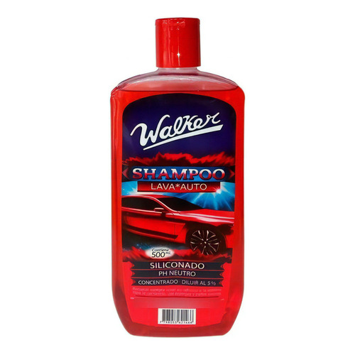 Shampoo Siliconado Concentrado Ph Neutro Walker 500ml