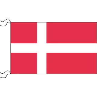 Bandera De Dinamarca Estampada De 150 X 90 Cm