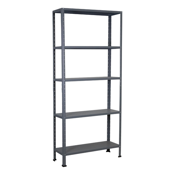 Estante Metálico Rack Organizador Adf 5 Niveles 190x84x30cm