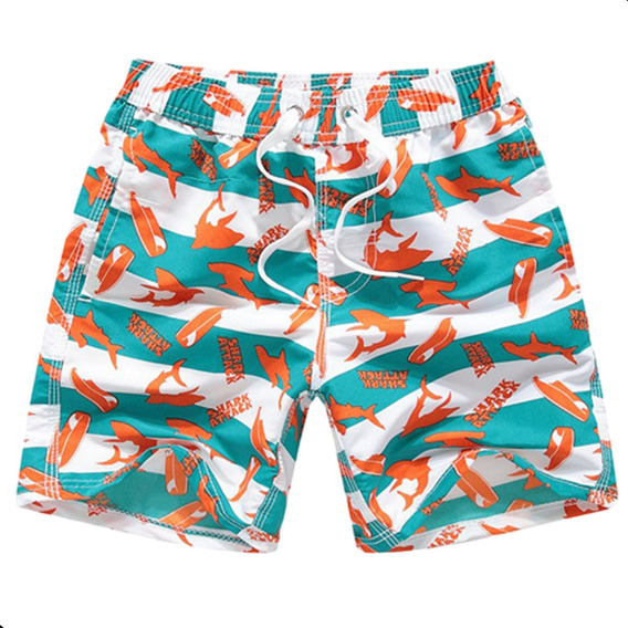 Para Niños Pantalones Cortos De Playa De Secado Rápid