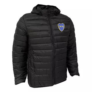 Campera Inflable Boca Juniors Con Licencia Oficial