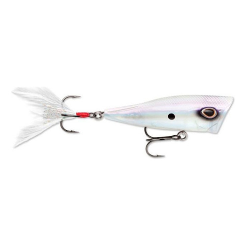 Señuelo Storm Arashi Cover Pop Popper 8cm Tararira Color 689 Ghost Pearl Shad