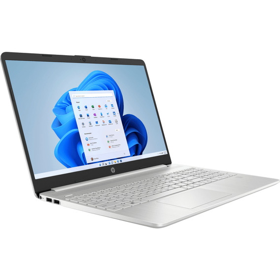 Notebook HP 15-dy2501la plata natural 15.6", Intel Core i3 1115G4  8GB de RAM 512GB SSD, Intel UHD Graphics Xe G4 48EUs 1920x1080px Windows 11 Home