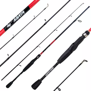 Vara Grafite Para Molinete Agata S562 6-12lb 1,68m Albatroz