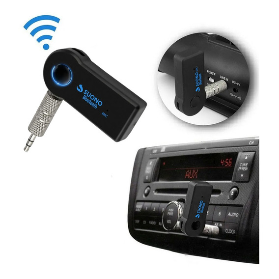 Receptor Bluetooth Usb Auto Microfono Manos Libres Estereo