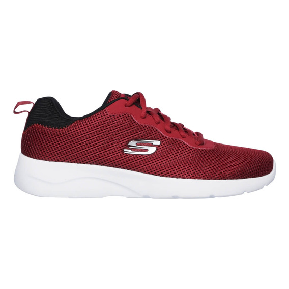 Tenis Skechers Hombre Dynamight 2.0 - Rayhill Rojo - Blanco