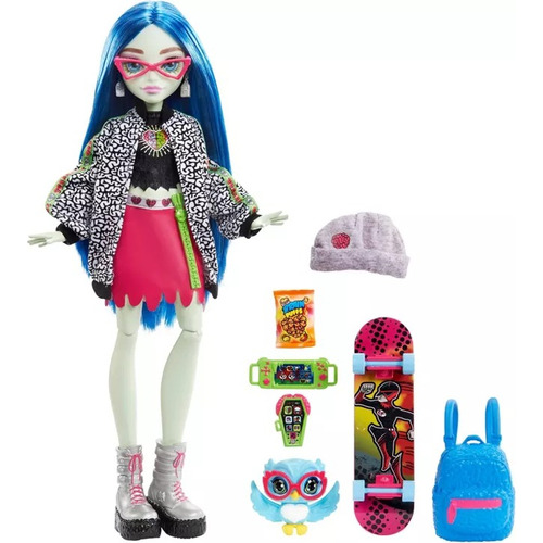 Monster High Muñeca De Moda Con Mascota