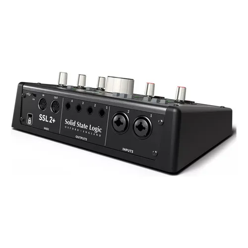 Interface De Áudio Solid State Logic Ssl 2+ Mkii 2x4 Usb Cor