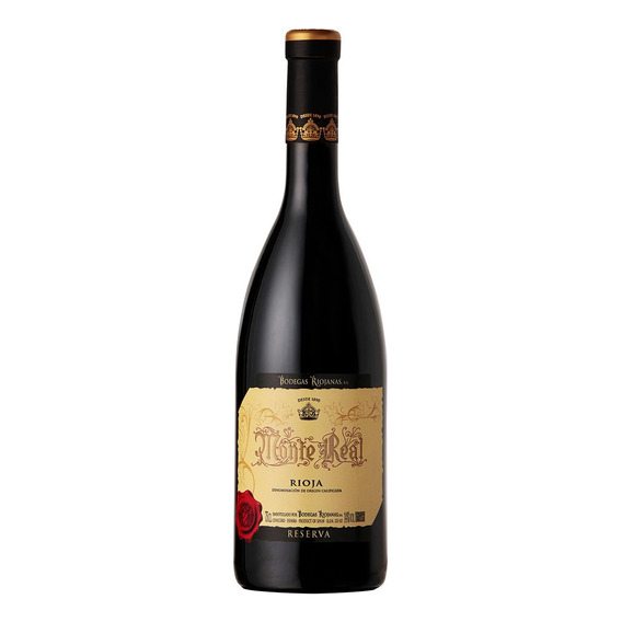 Vino Tinto Español Monte Real Reserva 750ml