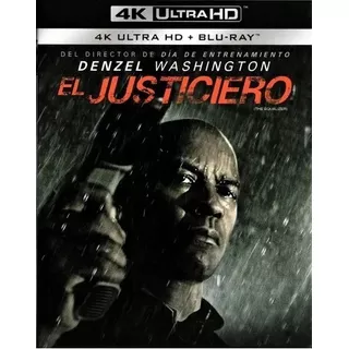 El Justiciero Denzel Washington Pelicula 4k Uhd + Blu-ray