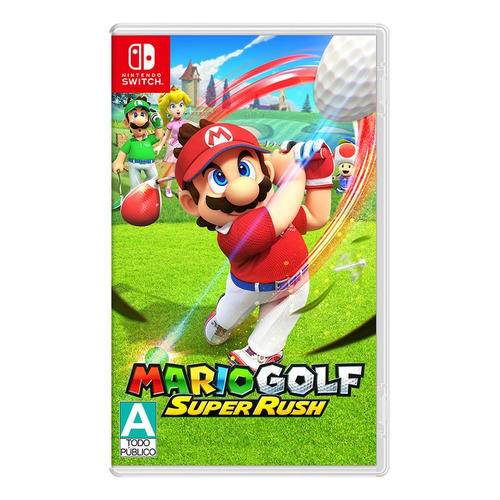Videojuego Nintendo Switch Mario Golf Super Rush Físico