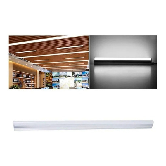 Pack 10 Tubo Led T5 Con Base 18w 120cm