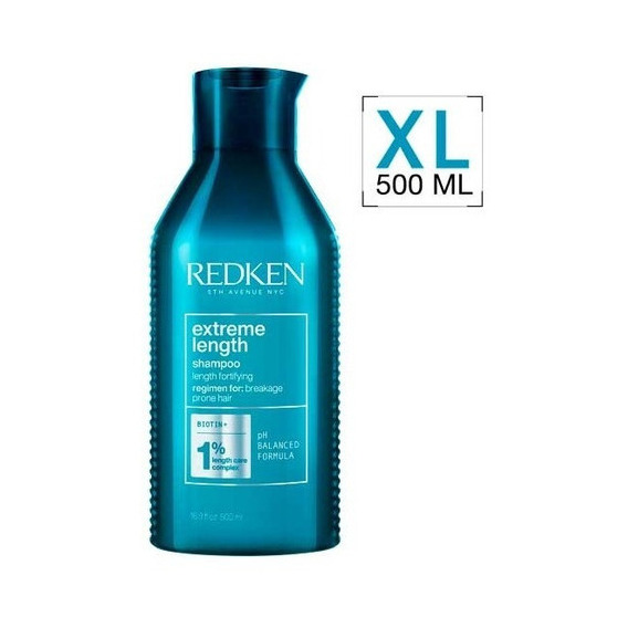  Shampoo XL Fortalecedor de largos Cabello Quebradizo Extreme Length 500ml