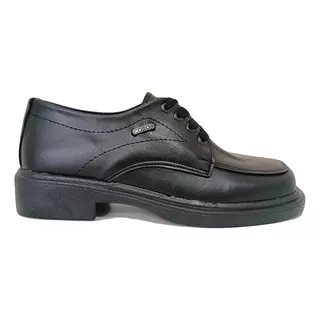 Zapatos Calfas Niñas Niños Vestir Escolar C/cordon N° 34/40