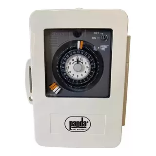  Timer Mecánico De Voltaje Dual 110v/220v Piscina Albercas