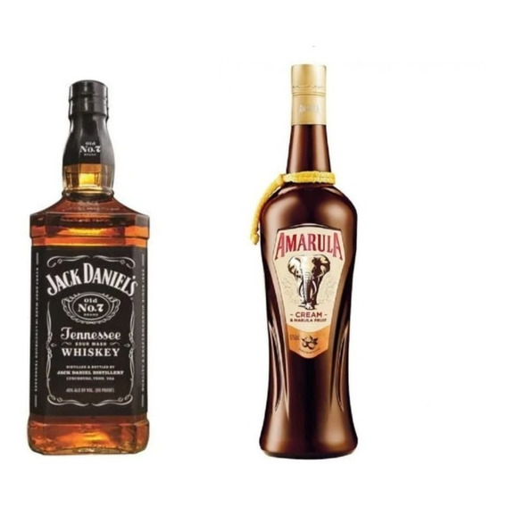 Combo Jack Daniel N°7 + Amarula