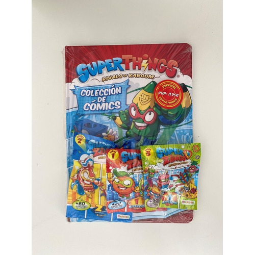 Libro Coleccion De Comics Superthings - Superzings