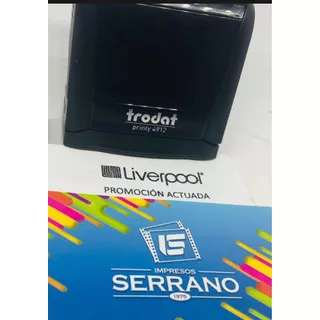 Sello Personalizado Autoentintable 4.7 X 1.8 Cm 4912 Trodat Color De La Tinta Negro Color Del Exterior Negro