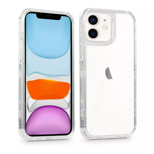 Funda Alto Impacto Transparente Para iPhone 11, Pro