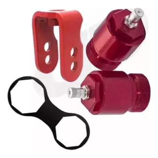 Kit Alongador Suspensão Amx Dianteira Traseira Crf 250f 18..