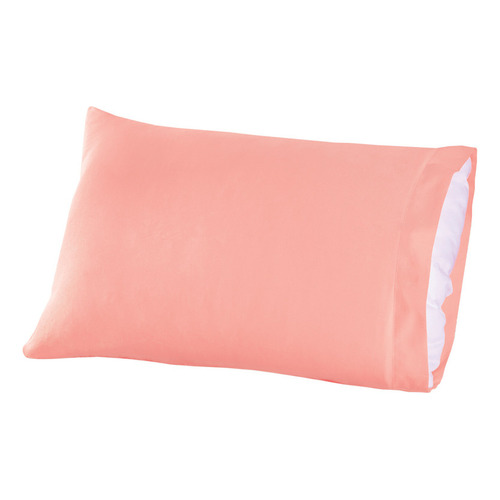 Par Fundas Almohada Esencial Estándar Colchas Concord Color Deep Rose