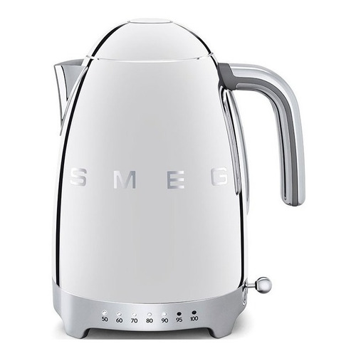 Pava eléctrica Smeg KLF02 50's Retro Style cromada 220V - 240V 1.7L