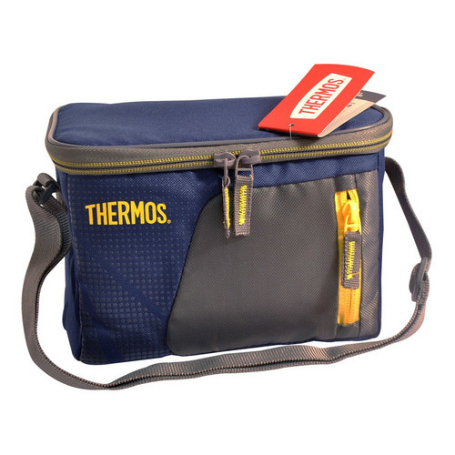 Bolso Lunchera Thermos Vianda Térmica Colegio 3,5 Litros Color Azul