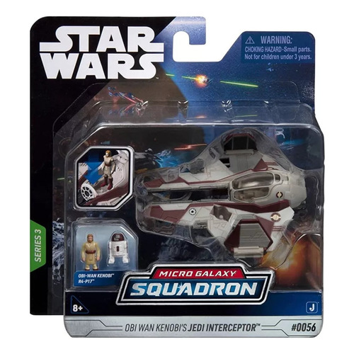 Star Wars Micro Galaxy Squadron Obi-wan's Jedi Interceptor