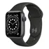Apple Watch Series 6 (GPS) - Caja de aluminio gris espacial de 40 mm - Correa deportiva negro