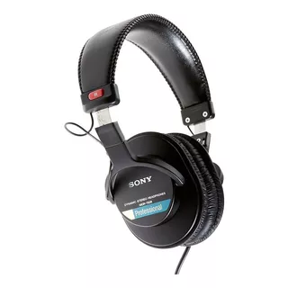 Fone De Ouvido Over-ear Sony Professional Mdr-7506 Preto