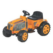 Tractor A Batería Para Niños Biemme Country  Color Amarillo 127v/220v