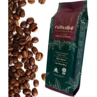 Café De Especialidad Colombiano Cafetalito Grano Entero 500gr