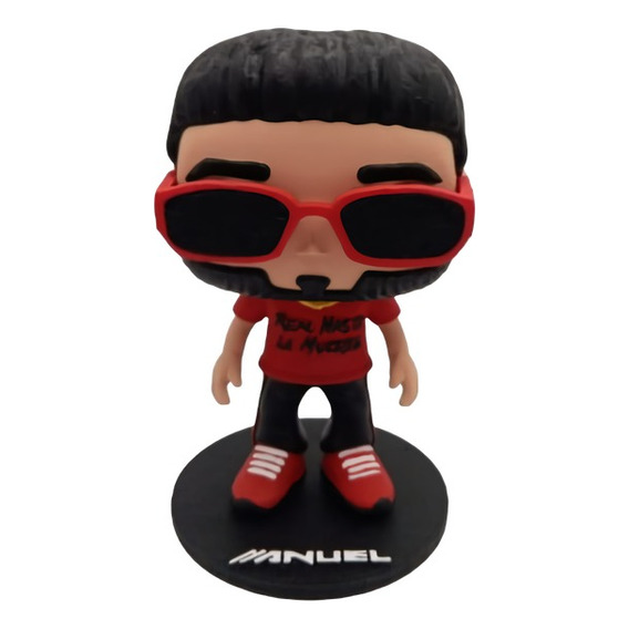 Funko Anuel Aa Impresion 3d Con Caja