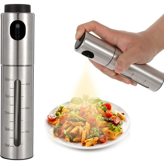  Pulverizador D Aceite Spray 135ml Acero Inoxidable Airfryer